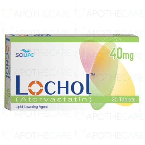 Picture of Lochol 40mg Tab 15x1s